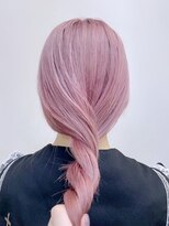 リノショアーズ 日本大通り店(RINOSHORES)&nbsp;ロングレイヤーペールピンクベージュミルクティーピンク20