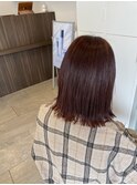 レッドブラウン×外ハネボブ
