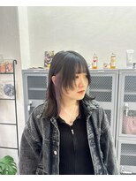 ブレス(bless) ウルフ インナーカラー ラベンダー