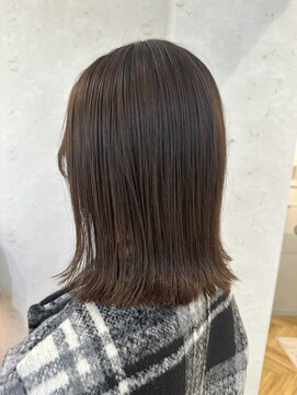 ロンドプランタン 恵比寿(Lond Printemps) 艶髪/外はねボブ/縮毛矯正