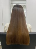 髪質改善ストレート