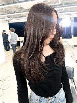 ジルブラン 横浜関内(JIL BLAN) ハイライトバレイヤージュダブルカラーケアプリーチ30代40代