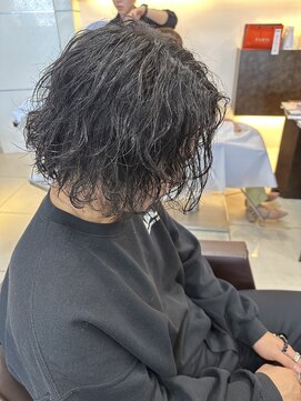 フォルテ 草薙店 forte草薙【大人波巻きパーマ】池田健人