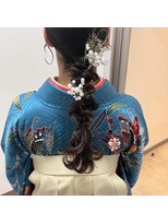 【式典ヘアセット】表参道/表参道駅/ヘアセット/早朝