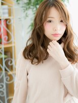 プリモア サロン ハナレ 綾瀬(primoA salon HANARE) 綾瀬/髪質改善/ドーリーガール☆ハイトーンカラー大人波巻き♪j