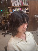 【山本智文】デザインパーマデザインレイヤーボブ
