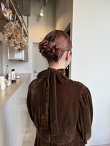 イミ(imi) カチモリヘア/シニヨン/お団子/ツイン/ヘアセット/ヘアアレンジ