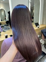 ジーナ 船橋(Zina)&nbsp;髪質改善＊ロングレイヤーグレーベージュ＊美髪【Zina船橋】