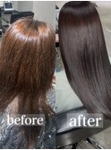 大阪/カット/髪質改善カラー/酸性縮毛矯正