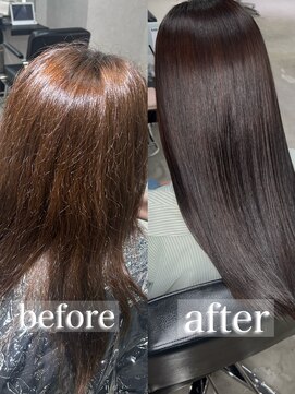 シェノン 心斎橋(CHAINON) 大阪/カット/髪質改善カラー/酸性縮毛矯正