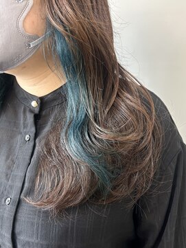 アヤラ オーガニックアンドスパ 東船橋店(AYALA) 【MAYU】インナーカラー/グリーン