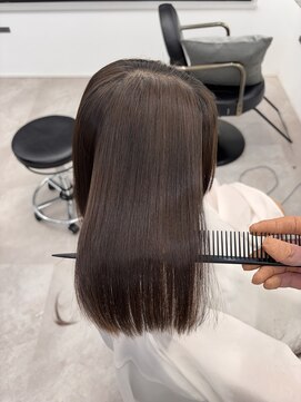 メルバイグラフ 梅田(mel by GRAFF) 【髪質改善】縮毛矯正/ロング/ミディアム/ボブ