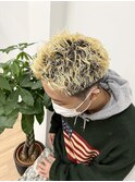 メンズカット ブリーチパーマ ツイスト スパイラル 刈り上げ