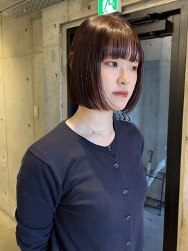 エイム(aim) 顎ラインbob × red brown