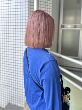 ロジェ(loje) 20代30代40代 ペールピンク/デザインカラー/ナチュラルボブ