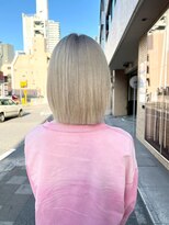 ブリックバイブレイス 千葉 千葉中央(brick by brace)&nbsp;千葉駅/オリーブグレー/小顔/ココアベージュ