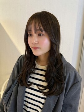 アム(amu) オリーブベージュ/ブリーチなしカラー/透明感カラー