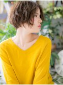大人美人抜け感根元ボブパーマ小顔ウェットヘアc720代30代40代