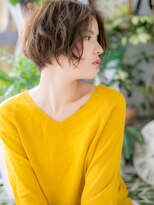 カバーヘア ブリス 戸田公園西口店(COVER HAIR bliss) 大人美人抜け感根元ボブパーマ小顔ウェットヘアc720代30代40代