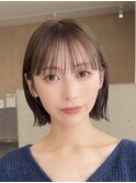 イメチェン/ハッシュカット/フルバング/美髪/自由が丘