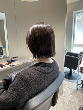 モク 神楽坂(mok) 切りっぱなしボブ