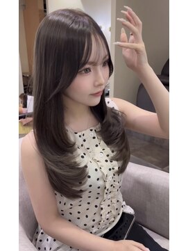 エススウィート 京都駅店(S.SWEET) 透明感カラー/ワンホンヘア/韓国ヘア/顔まわり/大阪/梅田