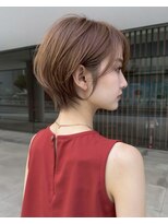 ライズ ネックス ザ サロン 渋谷(LIZE nex the salon)&nbsp;ショートボブ［#渋谷駅 #ショートボブ #髪質改善］