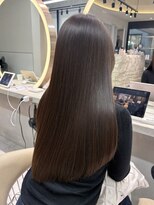 ロンドメリア 天神大名店(Lond Melia)&nbsp;着物ヘア/大人ガーリー/ダークアッシュ/似合わせカット