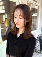 リソル(Lisol) 透け感バング × ナチュラルミディ