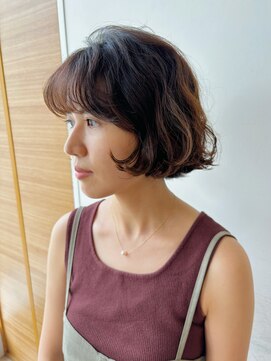 ガーデン 銀座(GARDEN) ボブ ボブレイヤー 顔まわりレイヤー 顔まわり 前髪 カット