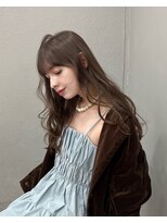 ボタン コロン 表参道 原宿(VOTAN COLON) オリーブブラウン/レイヤーカット/透明感カラー/韓国ヘア