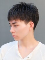 エルマーク メンズパーマ 心斎橋(L-MARK)&nbsp;スパイキーショート/短髪/ツーブロック/メンズ/men's