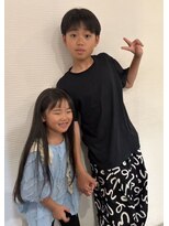 ボンド(hair salon bonD) キッズカット兄妹