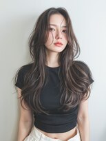 イッシュ バイ ファンドット(ish by fan.)&nbsp;前髪のセットでフロントレイヤー風に|前髪なしロング