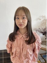 ヘアー ミュゼ 大西店(HAIR Musee) ♪ミントベージュ/顔まわりレイヤー♪
