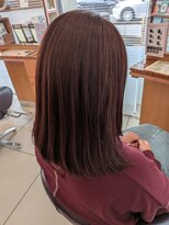 サロン ド ジュン 伊勢崎店&nbsp;秋にぴったりのチョコレートブラウンカラー