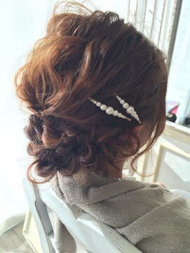 アンジュ(ange) [ange maco]4つ編み×ふわアップ