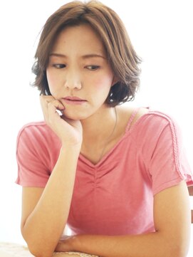 美容室ソラ 小岩店(sora) カーラー仕上げの、しっとり内巻きショートボブ【小岩】