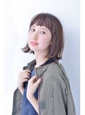 【THE GLOBES 秋野景子】脱力系ランダムカールボブ