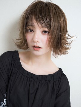 マイ ヘア デザイン 岡崎(MY hair design) MY hair design ウェットショートボブ　三角祐太