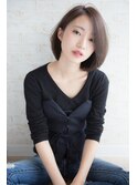 〔ANNIE〕ナチュラルストレートボブ
