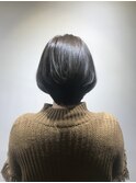nilva新宿／オリーブアッシュ ラフショートボブ [山村麻悠]