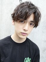 フィフス(fifth) サイドパート×スパイラルパーマ