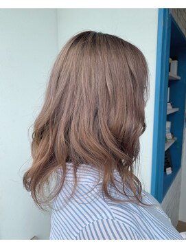 ヘアーメイク コラソン(hair make corazon) 似合わせカットメルティカラー着物フェミニンロング