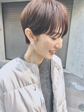 ワール(whirl.) シースルーバングから始まる『ハンサムショート』☆