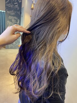 シーン 池袋(scene.) scene.【シーン】【池袋 西口徒歩3分】インナーカラーグレージュ