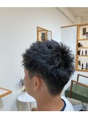 【harurara hair大分/明野】ツーブロック×アップバング