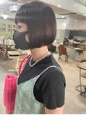 [ 前下がりボブ ]
