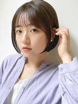 コクーン 銀座(Cocoon) オシャカワbob#切りっぱなしボブ#美髪#ピンクブラウン