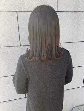 ヘアプランナーズワヲン(Hair PLANNER’S Wa-won.lsc) 大人可愛い◎パンジーグレージュカラー